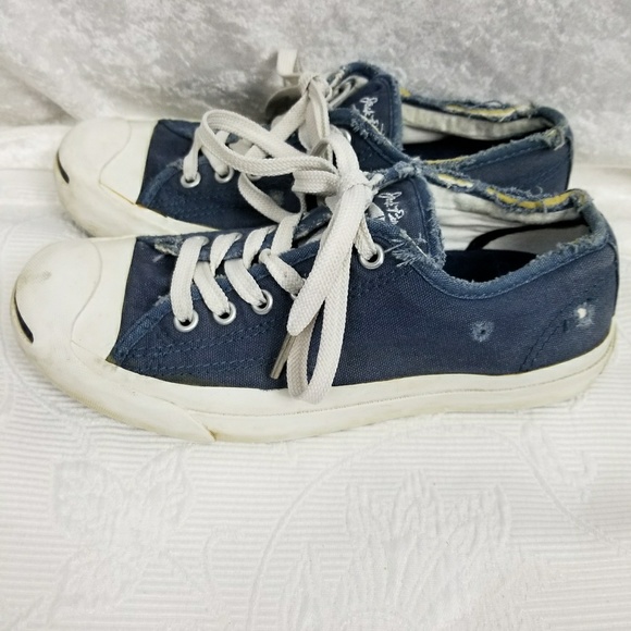 converse jack purcell distressed